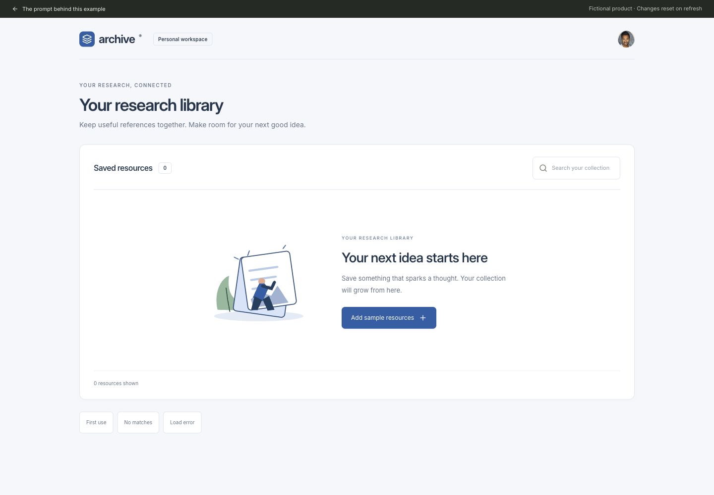 Nothing here. A useful way forward. — revised design